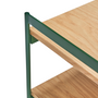 Tables basses - Jaunty Side Table Green/Natural - HÜBSCH