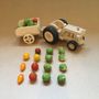 Toys - Fergus the tractor, a family building project - MANUFACTURE EN FAMILLE
