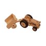 Jouets enfants - Fergus le tracteur et sa remorque - à construire en famille - en bois  - MANUFACTURE EN FAMILLE