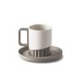 Tasses et mugs - Tasse à expresso Corinth avec soucoupe - ESMA DEREBOY HANDMADE PORCELAIN
