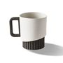 Tasses et mugs - Tasse double couleur Corinth - ESMA DEREBOY HANDMADE PORCELAIN