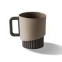 Mugs - Corinth Double Color Mug - ESMA DEREBOY HANDMADE PORCELAIN