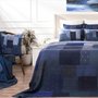Bed linens - Landscape Fray Handmade Vintage Kantha Quilt - MAISON MIEKO
