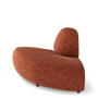 Chaises pour collectivités - Sofa Fabric - A-Round-U - Module - Rust Red - POLSPOTTEN
