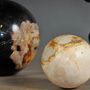 Decorative objects - Set Of 5 Petrified Wood Balls - ATELIERS C&S DAVOY