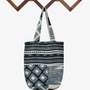 Bags and totes - Monotone Ikat Handmade Kantha Tote Bag - MAISON MIEKO