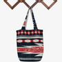 Bags and totes - Monotone Ikat Handmade Kantha Tote Bag - MAISON MIEKO