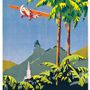 Affiches - Collection COMPAGNIES AERIENNES - Hawai - BLUE SHAKER