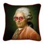 Fabric cushions - Historical Portraits Cushions - BLUE SHAKER