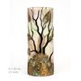 Vases - Art decorated glass cylinder vase for flowers - 7ART SP. Z O.O.