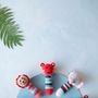 Childcare  accessories - HANDMADE CROCHET ANIMAL RATTLES - GLOBAL AFFAIRS