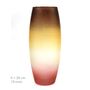 Vases - Art decorated glass barrel vase for flowers - 7ART SP. Z O.O.