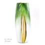 Vases - Art decorated glass barrel vase for flowers - 7ART SP. Z O.O.