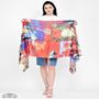 Scarves - PURE SILK SCARF. - HINAR CORPORATION