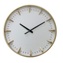 Horloges - HORLOGE DESIGN BLANC DORE - EMDE