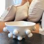Objets design - Saladier Bubble en céramique blanche - FLOATING HOUSE COLLECTION