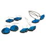 Jewelry - Earrings BLUE-KIN & BLUE-PALLA - CHARCOAL ESKIMEÏT