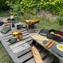 Meubles de cuisines  - Table pliante en aluminium pour Barbecue / SKATER - ABINGPLUS