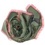 Scarves - Secret Garden Silk Scarf - MONT KIJI
