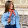 Scarves - Secret Garden Silk Scarf - MONT KIJI