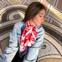 Scarves - Labyrinth Silk Scarf - MONT KIJI