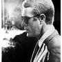Poster - Steve McQueen Black and White Portrait Collection - BLUE SHAKER