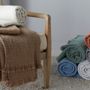 Decorative objects - BREHAT cotton gas throw and bedspread - TOISON D'OR