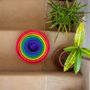 Baskets - Rainbow Sisal Basket Set by Hadithi Crafts - NEST