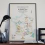 Affiches - La Carte des Vins de France - LA CARTE DES VINS, SVP