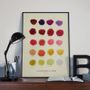 Affiches - Les Robes du Vin - LA CARTE DES VINS, SVP