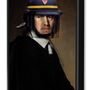 Affiches - Collection Portraits Historiques - Gaz Mask - BLUE SHAKER