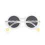 Lunettes - Lunettes de soleil JUNIOR - Jellyfish White - OLIVIO&CO