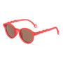 Glasses - JUNIOR Sunglasses - Begonia Red - OLIVIO&CO
