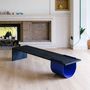 Coffee tables - Babel One coffee table blue 160 - BABEL BRUNE
