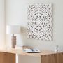 Other wall decoration - Ancona White Wall Medallion - MH LONDON