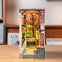 Cadeaux - ROLIFE | Sakura Densya 3D Wooden DIY Miniature House Book Nook TGB01 - ROBOTIME