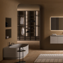 Faucets - Inbani ARC Free-standing Wall Freestanding Bathtub - SOPHA INDUSTRIES SAS