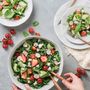 Kitchen utensils - Nature Shape Smooth White Salad Plate 22cm - EGG BACK HOME