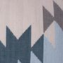 Fabric cushions - Handwoven Interlocking Tapestry Cotton Cushion Cover - OCK POP TOK