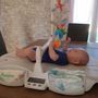 Mobilier bébé - Plan à langer 4 en 1 - pèse, mesure et sécurise bébé - BABIREVA