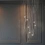 Hanging lights - Crystal Fiber Optic Chandelier - MOSS SERIES