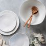 Platter and bowls - Nature Shape Smooth White Bowl - EGG BACK HOME