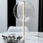 Table lamps - #2 Chrome Bubble Lamp - MOSS SERIES