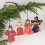 Guirlandes et boules de Noël - Guirlandes décoratives fait main - SILAIWALI