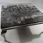 Coffee tables - 1st Black and Silver Coffee Table - DYSFORM