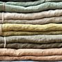 Linge de lit - linge de maison en lin lavé fabrication 100% Française - LA DRAPERIE FRANCAISE