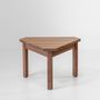 Coffee tables - T502 stackable black locust table. - AZUR CONFORT