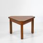 Coffee tables - T502 stackable black locust table. - AZUR CONFORT