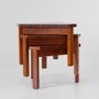 Coffee tables - Robinia stackable table T502 - AZUR CONFORT