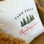 Other Christmas decorations - White “Farm Fresh” Christmas cushions - ATELIER COSTÀ
